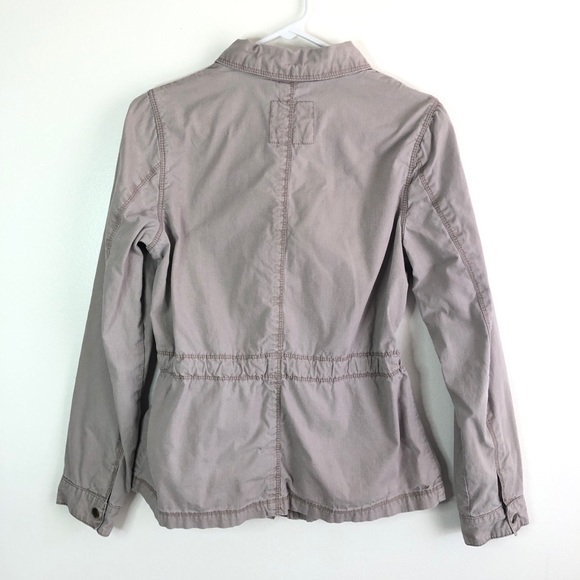Old Navy Khaki Utility Jacket Size Small - Picture 2 of 8